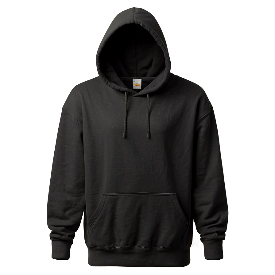 Oversized Black Hoodie Png 19 PNG Image