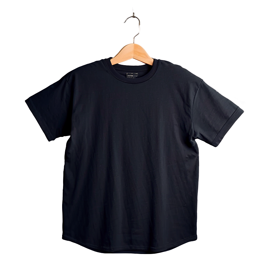 Oversized Black T Shirt Png 05252024 PNG Image