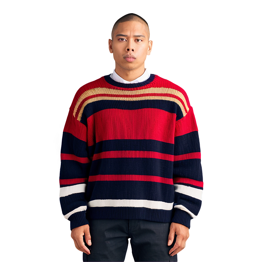 Oversized Red Sweater Png 06292024 PNG Image