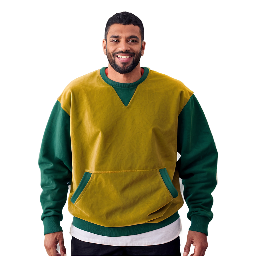 Oversized Sweatshirt Photo Png Pip PNG Image