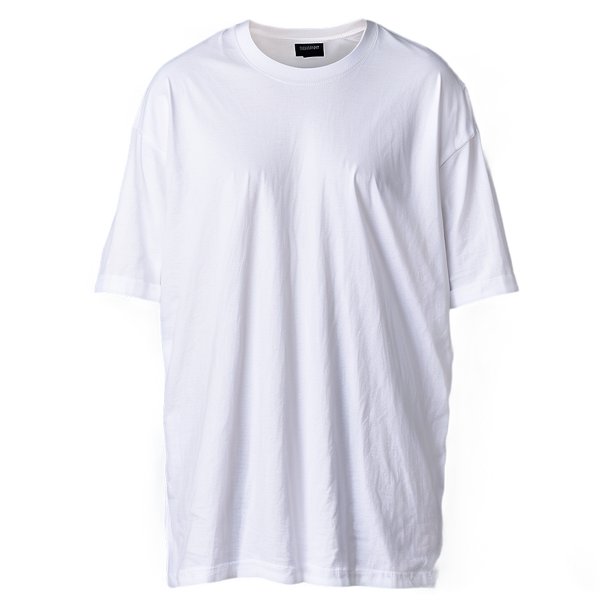 Oversized White Tee Png Tju11 PNG Image