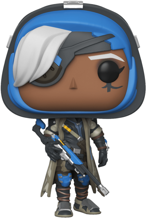 Overwatch Ana Funko Pop Figure PNG Image