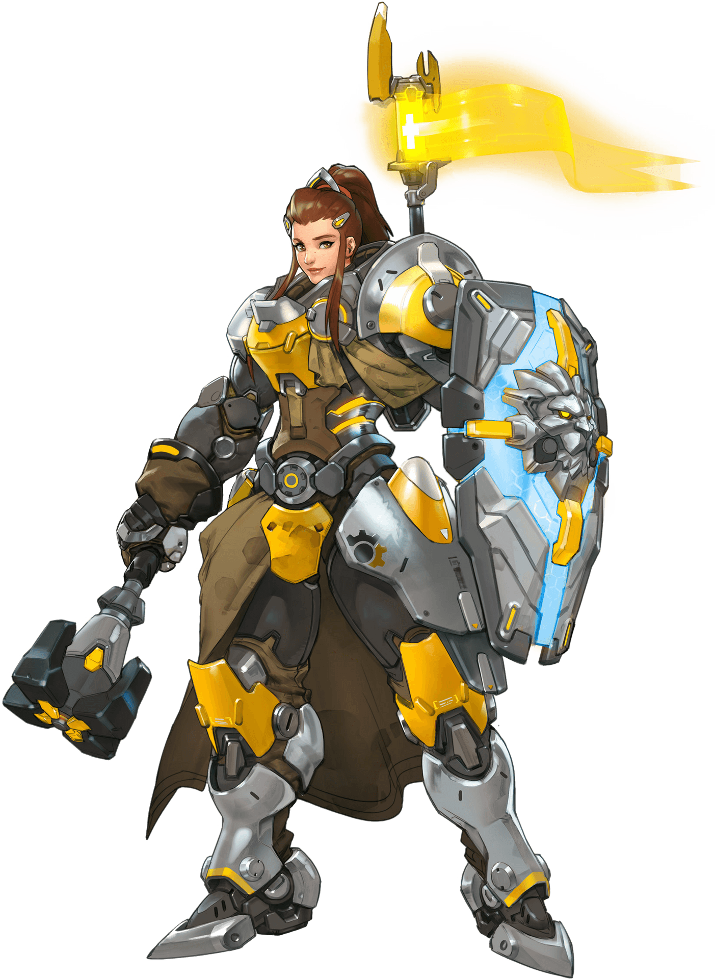 Overwatch Brigitte Character Artwork PNG Image