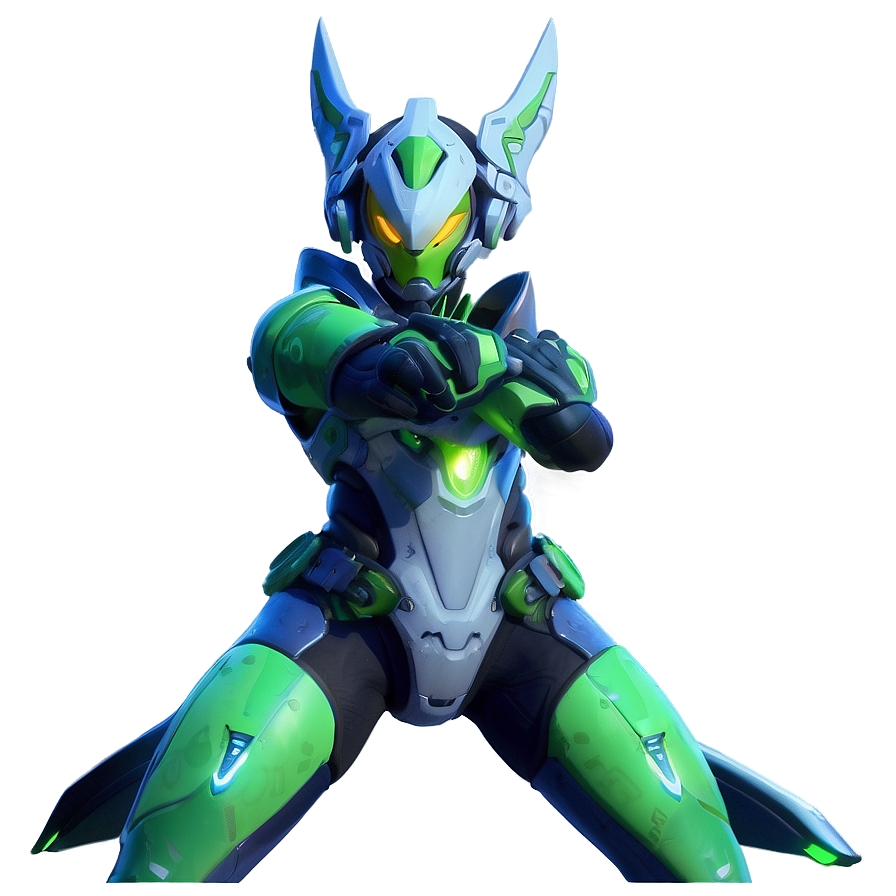 Overwatch League Genji Png Ocd PNG Image