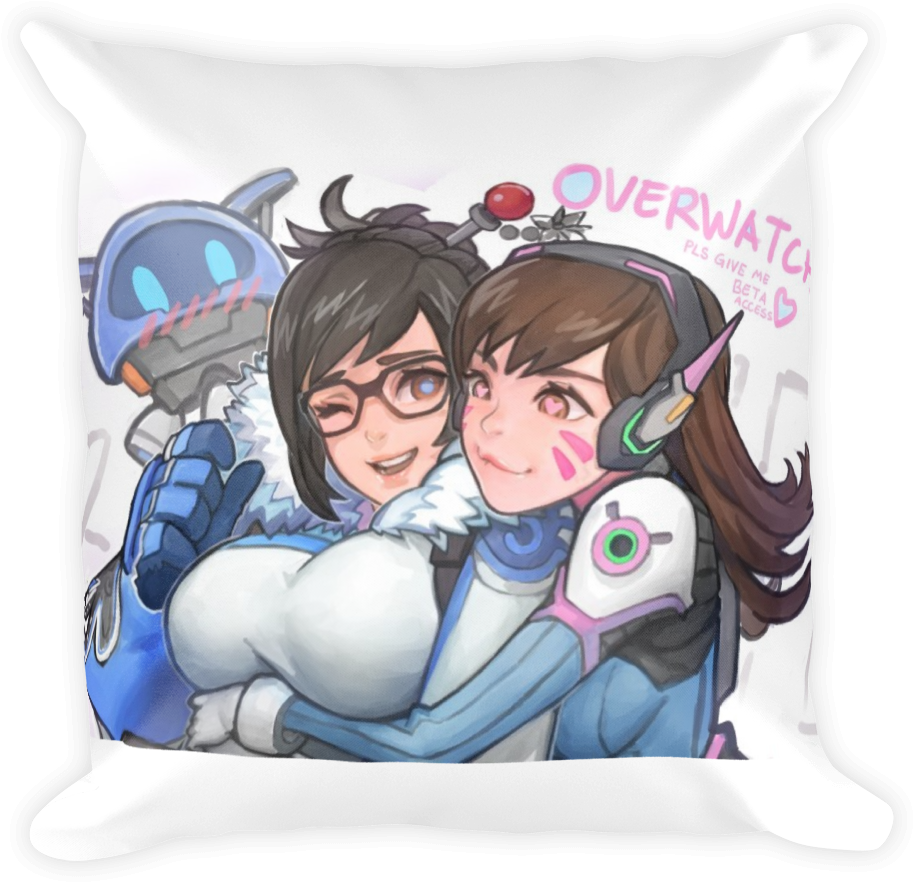 Overwatch Meiand D Va Friendly Selfie PNG Image