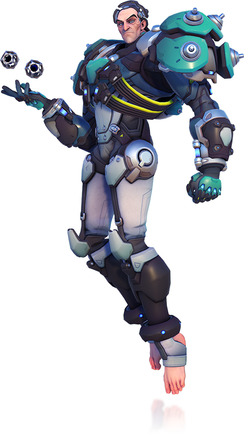 Overwatch Sigma Floating Character Render PNG Image