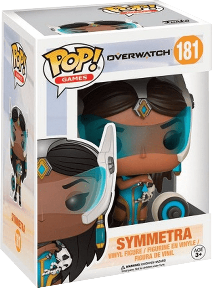 Overwatch Symmetra Funko Pop Vinyl Figure181 PNG Image