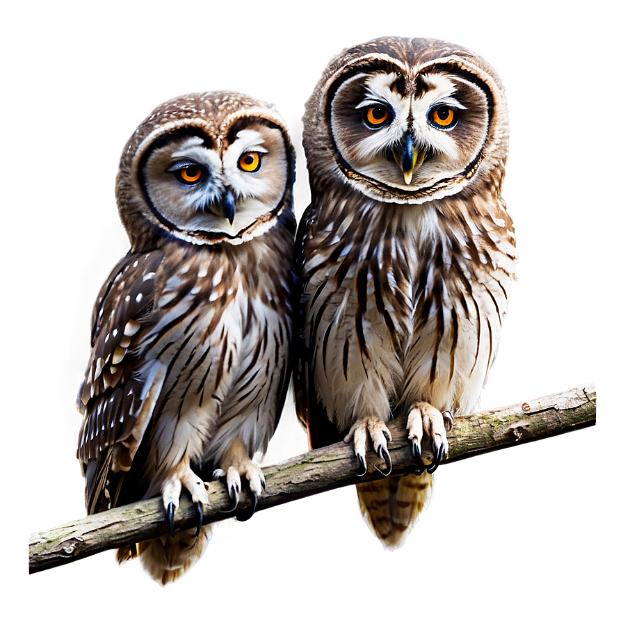 Owl Family Png 05062024 PNG Image