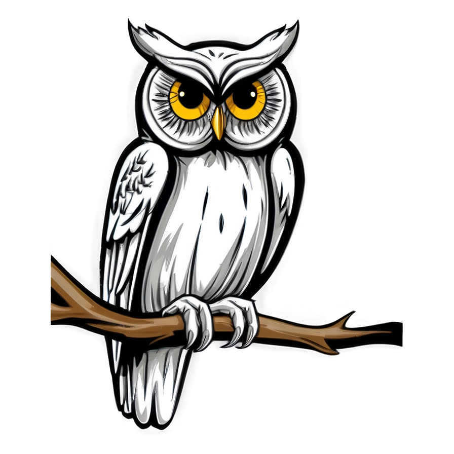 Owl Outline Png Cem63 PNG Image