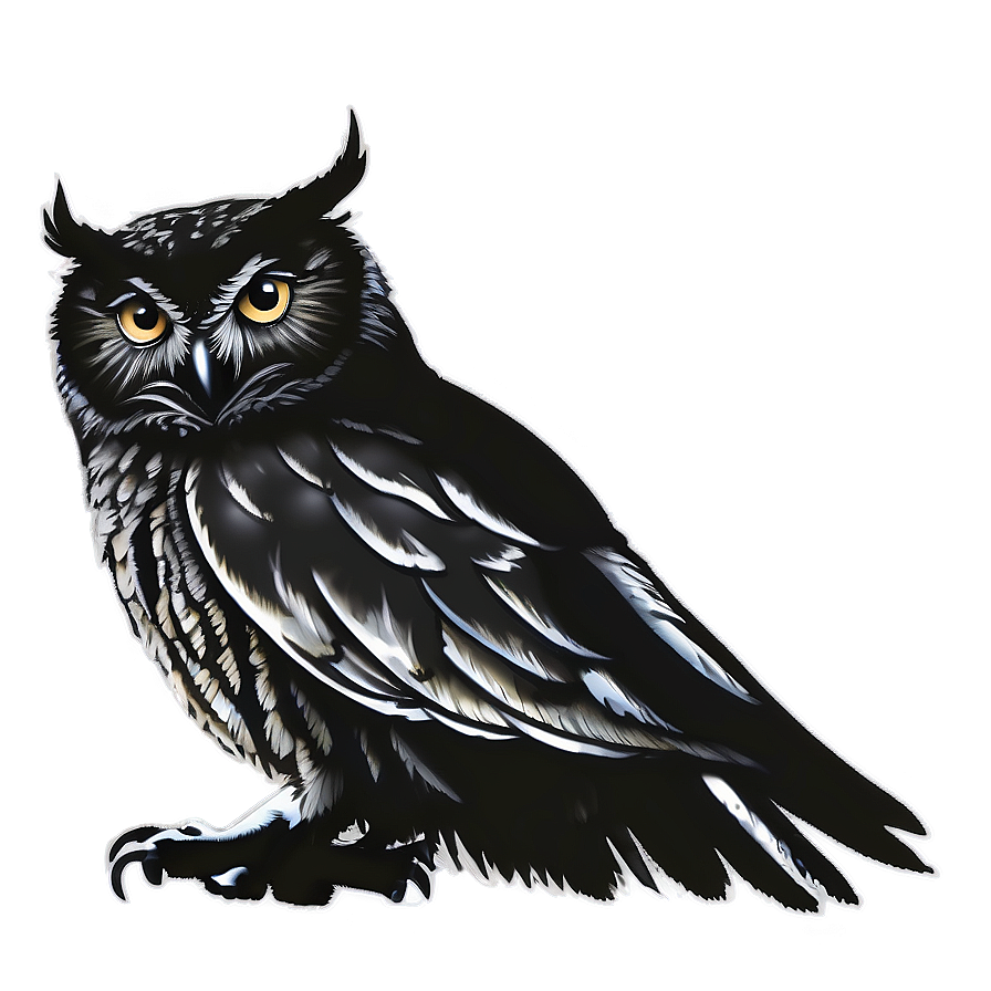 Owl Silhouette Png 05062024 PNG Image