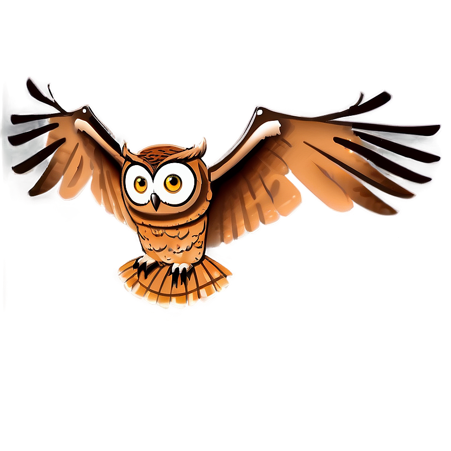 Owl Wings Spread Png 05062024 PNG Image