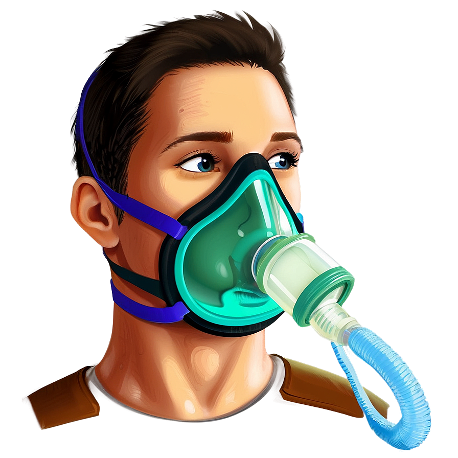 Oxygen Mask For Asthma Png 36 PNG Image