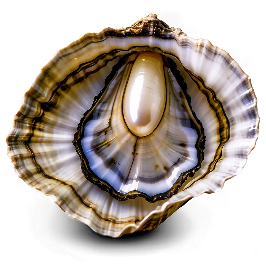 Oyster Shell With Pearl Png Hkc PNG Image