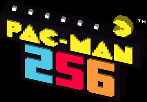 Pac Man256 Logo PNG Image