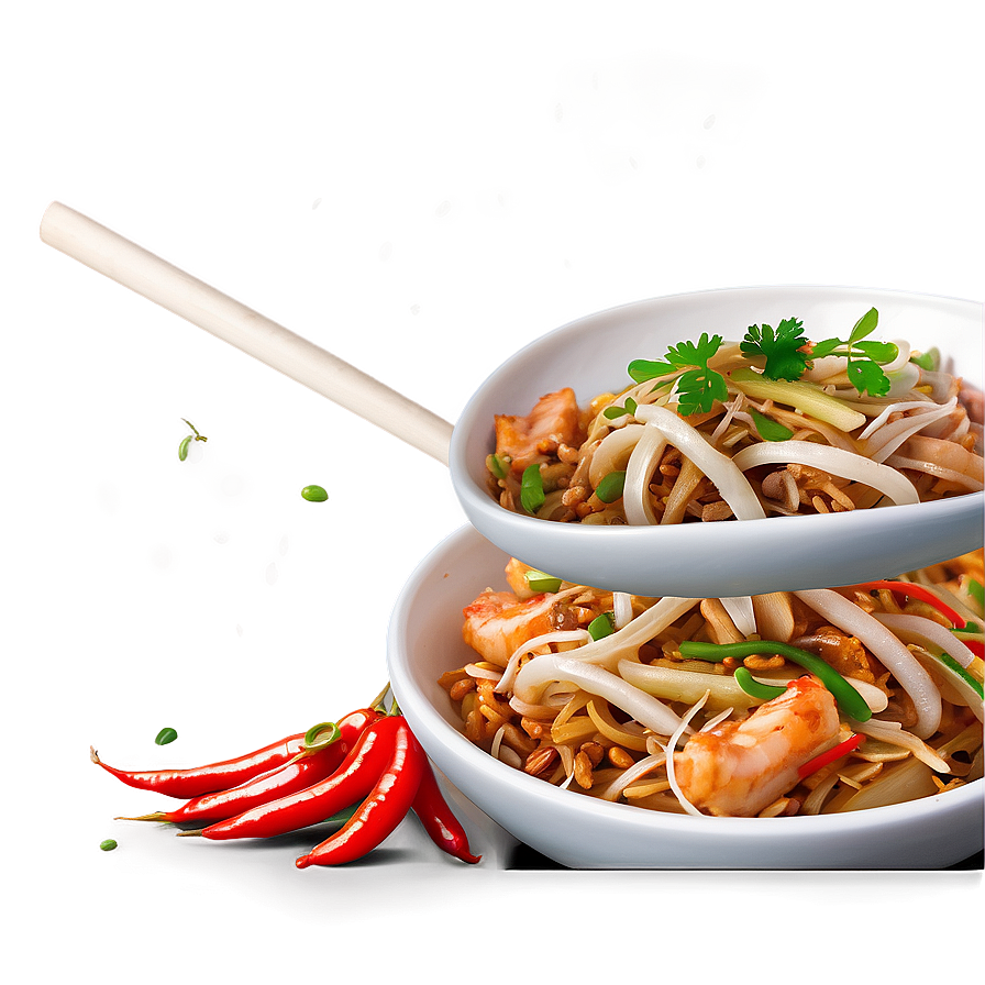 Pad Thai With Bean Sprouts Png 58 PNG Image