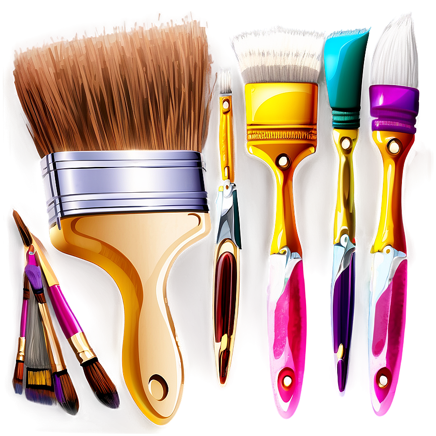 Paint Brush A PNG Image