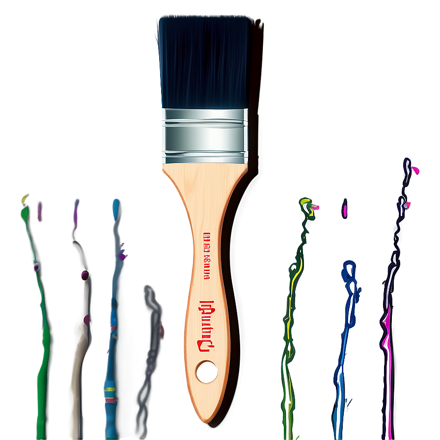 Paint Brush For Acrylics Png Bce PNG Image