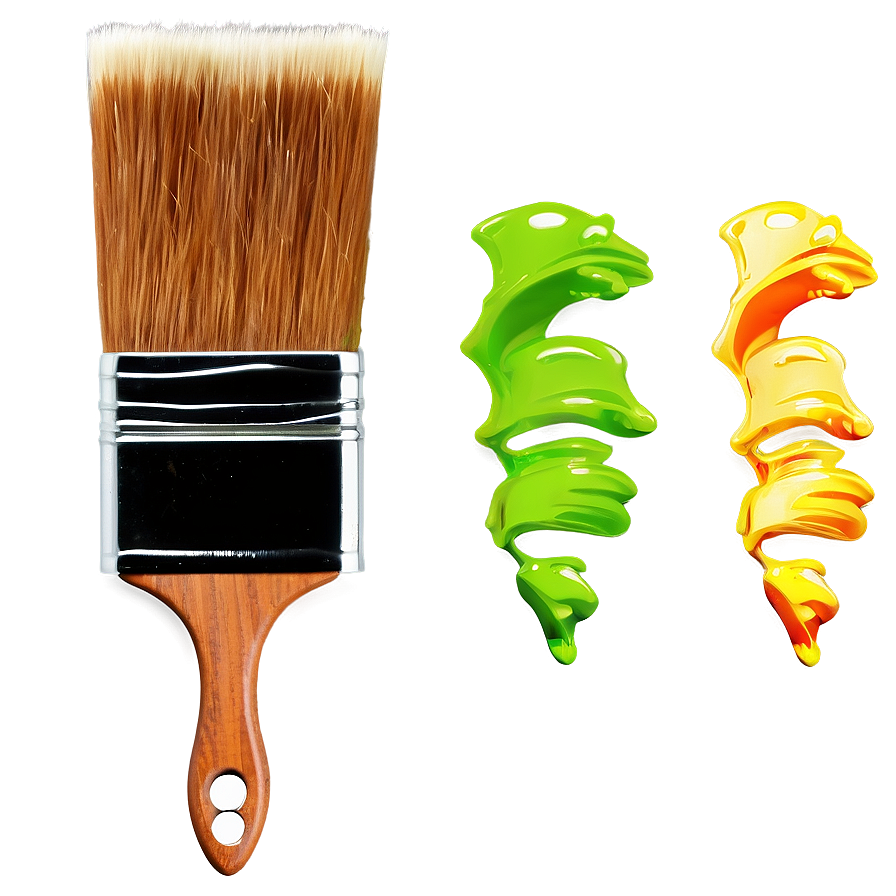 Paint Brush Splash Png Odh PNG Image