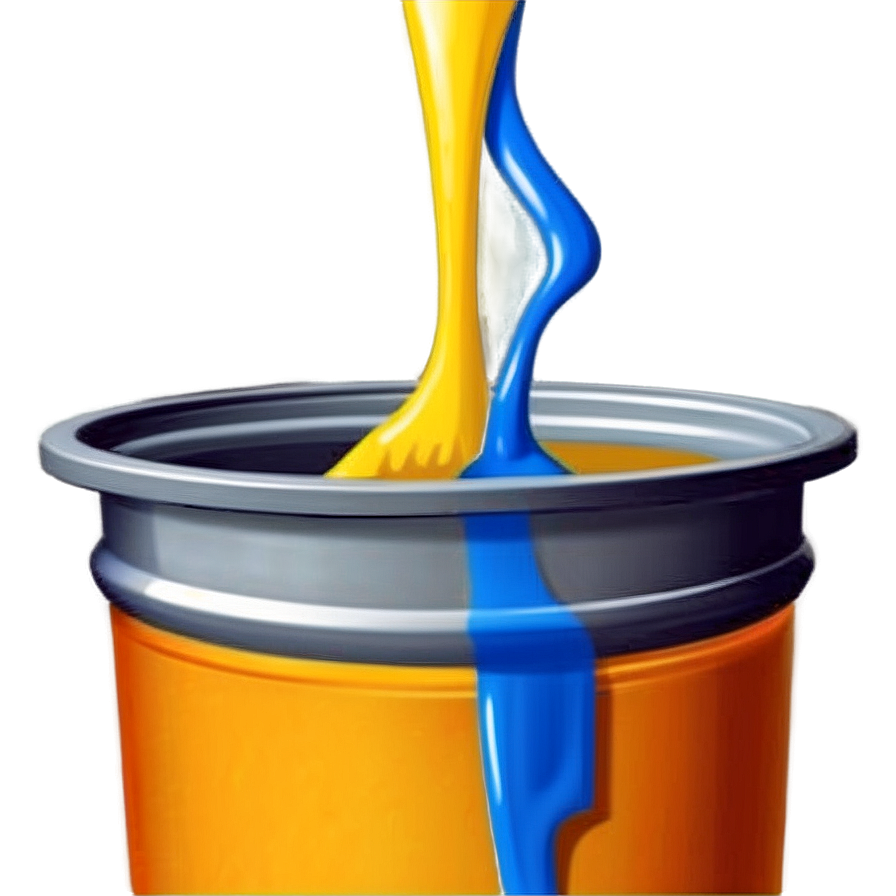 Paint Bucket Spill Png Wks51 PNG Image