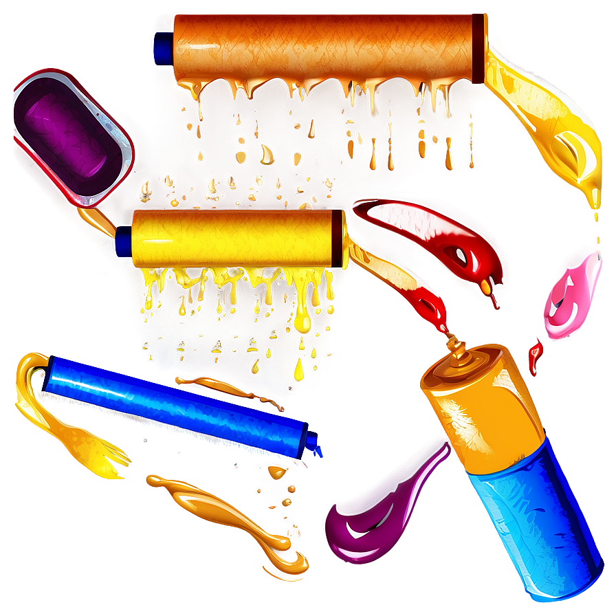 Paint Roller Effect Png Cfw PNG Image