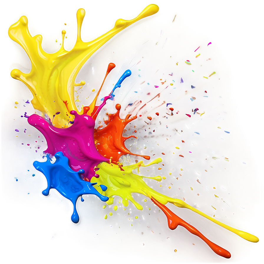 Paint Splash Effect Png 82 PNG Image