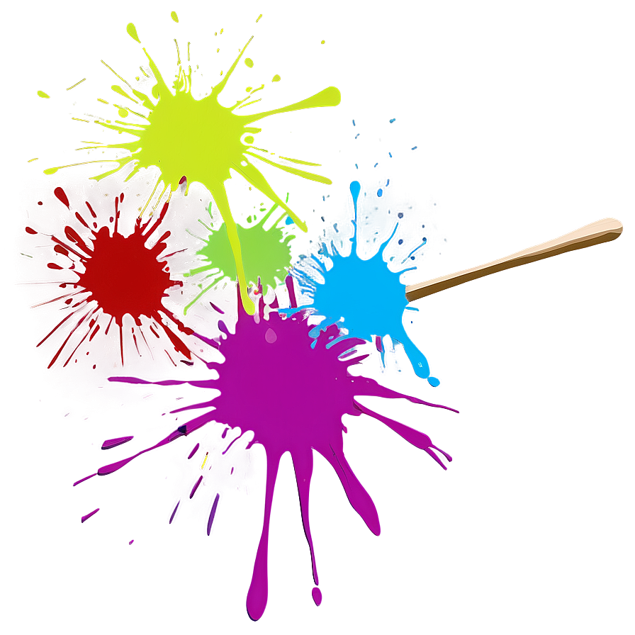 Paint Splatter B PNG Image