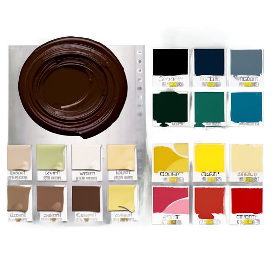 Paint Swatch Color Chart Png Ude68 PNG Image