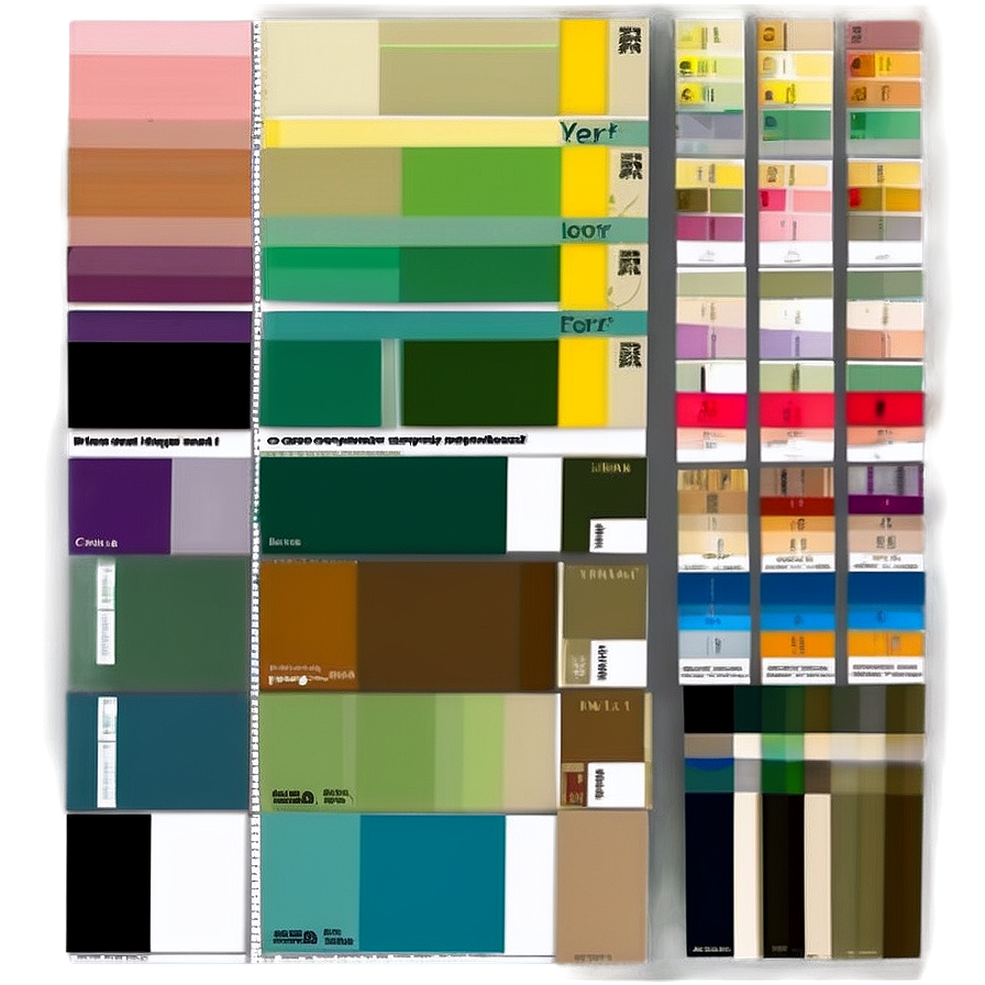 Paint Swatch Inspiration Png 44 PNG Image