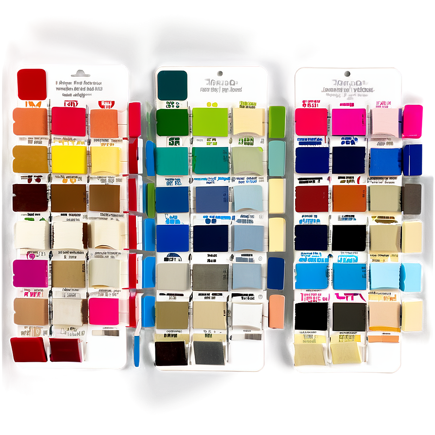 Paint Swatch Organization Png Cng89 PNG Image