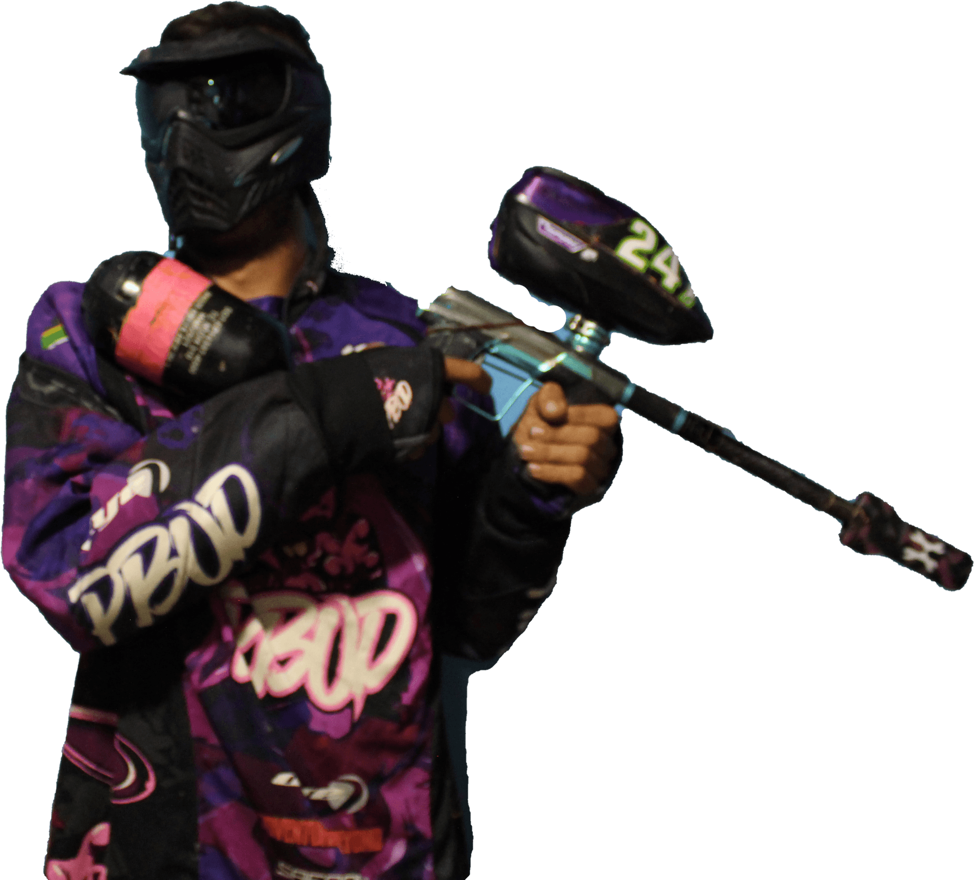 Paintball_ Player_ Ready_for_ Action PNG Image