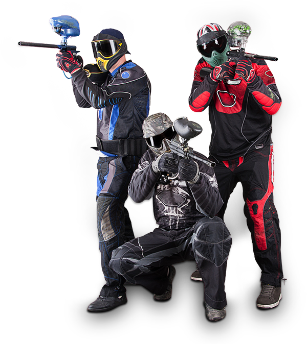 Paintball_ Team_ Pose.png PNG Image