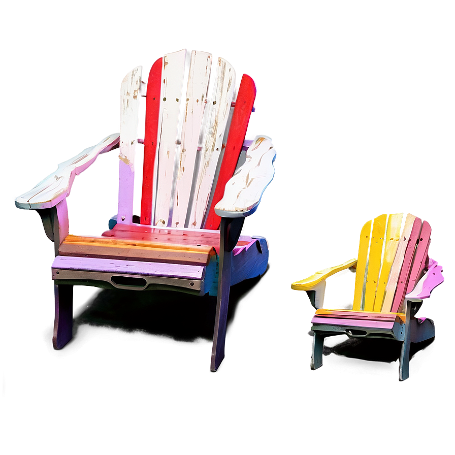 Painted Adirondack Chair Png 37 PNG Image