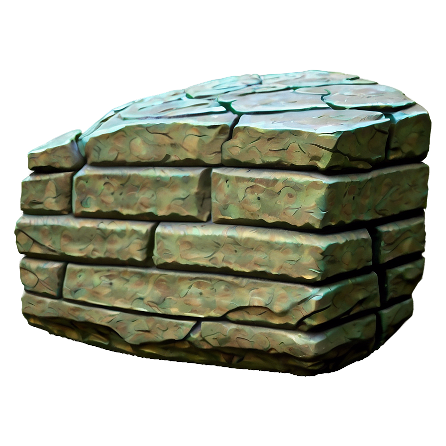 Painted Rock Wall Png Hnd52 PNG Image