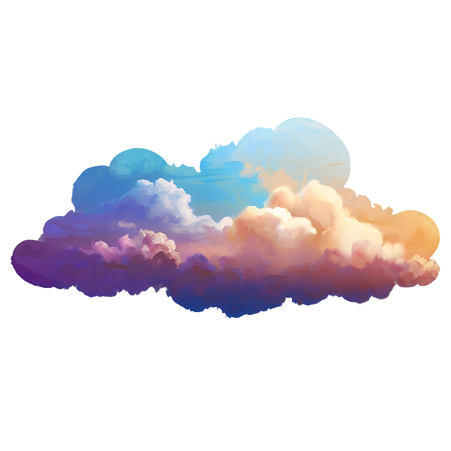 Painted Sky Scene Png Tgb74 PNG Image