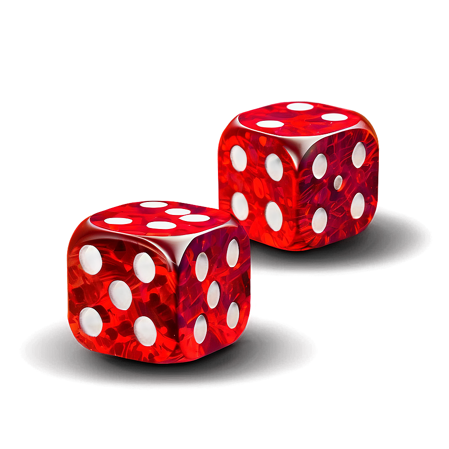 Pair Of Red Dice Png Hqp45 PNG Image