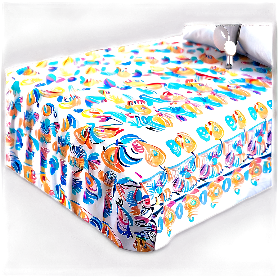 Paisley Bed Sheet Png Itl40 PNG Image