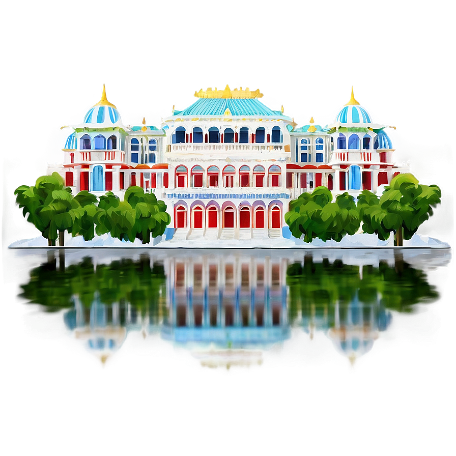 Palace On The Water Png 06282024 PNG Image