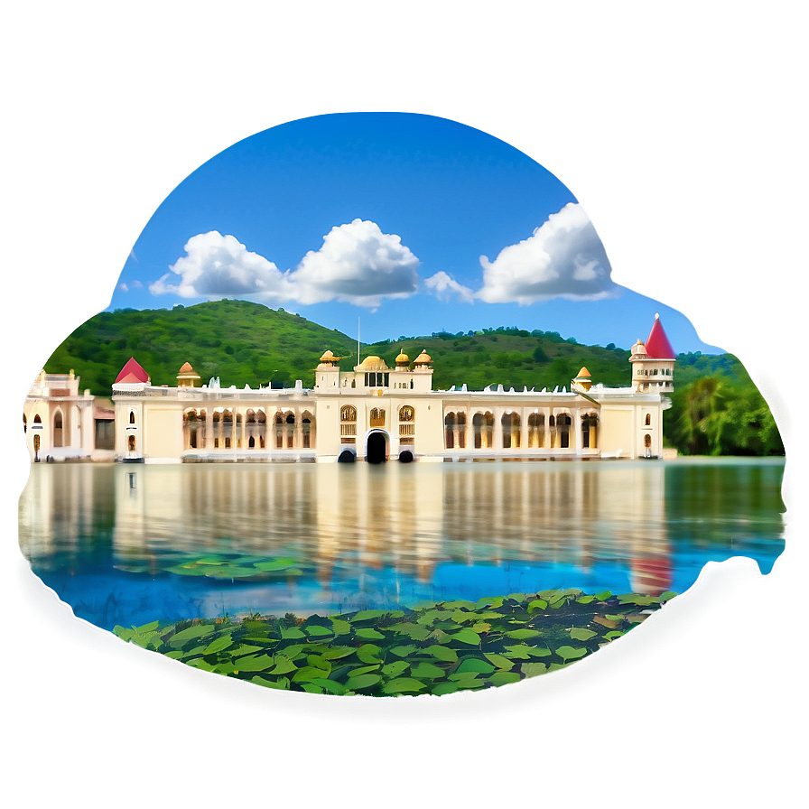 Palace On The Water Png Mmr79 PNG Image