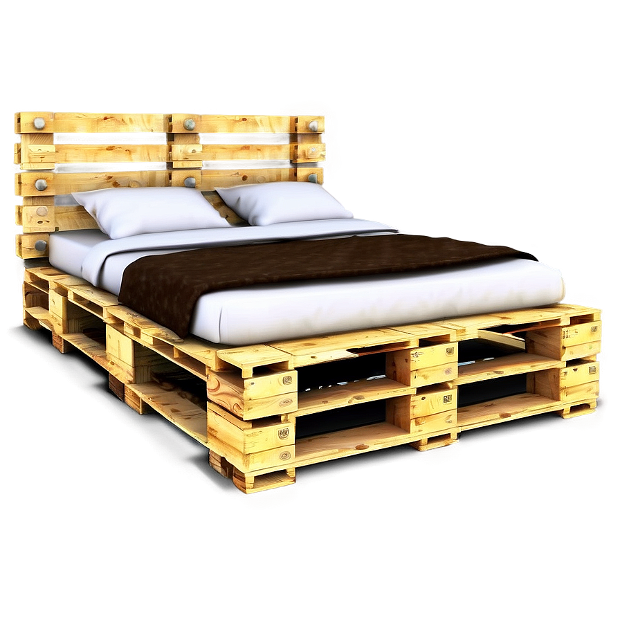 Pallet Bed Diy Png Jfi PNG Image