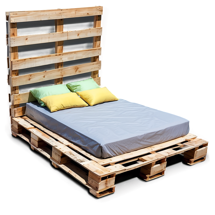 Pallet Bed Diy Png Xjm56 PNG Image