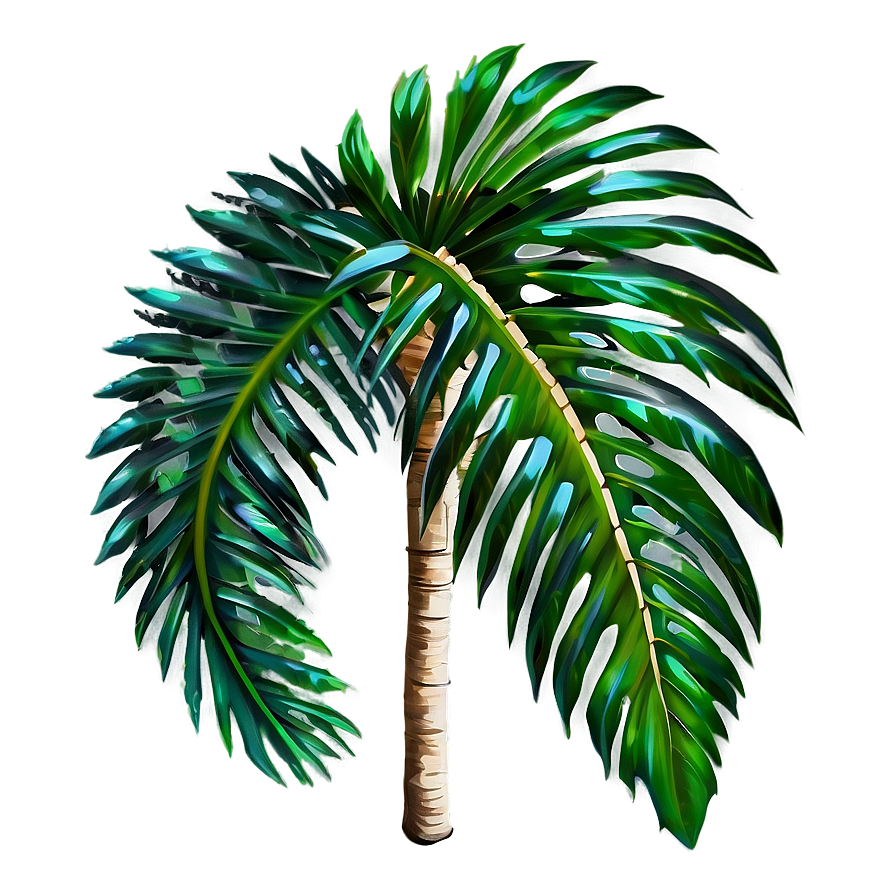 Palm Leaves Set Png Fce82 PNG Image