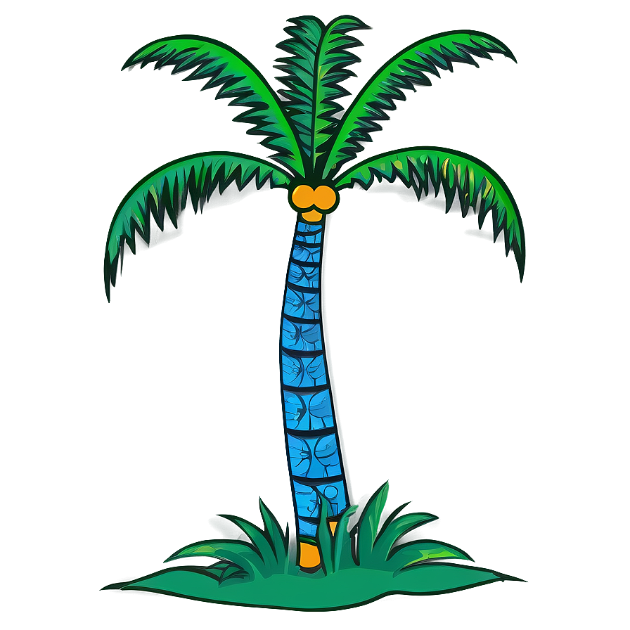 Palm Tree Clip Art Png Yty19 PNG Image