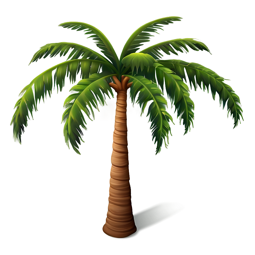 Palm Tree Emoji B PNG Image