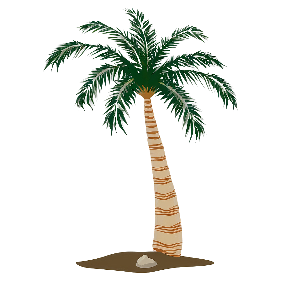 Palm Tree Scene Png Hwd25 PNG Image