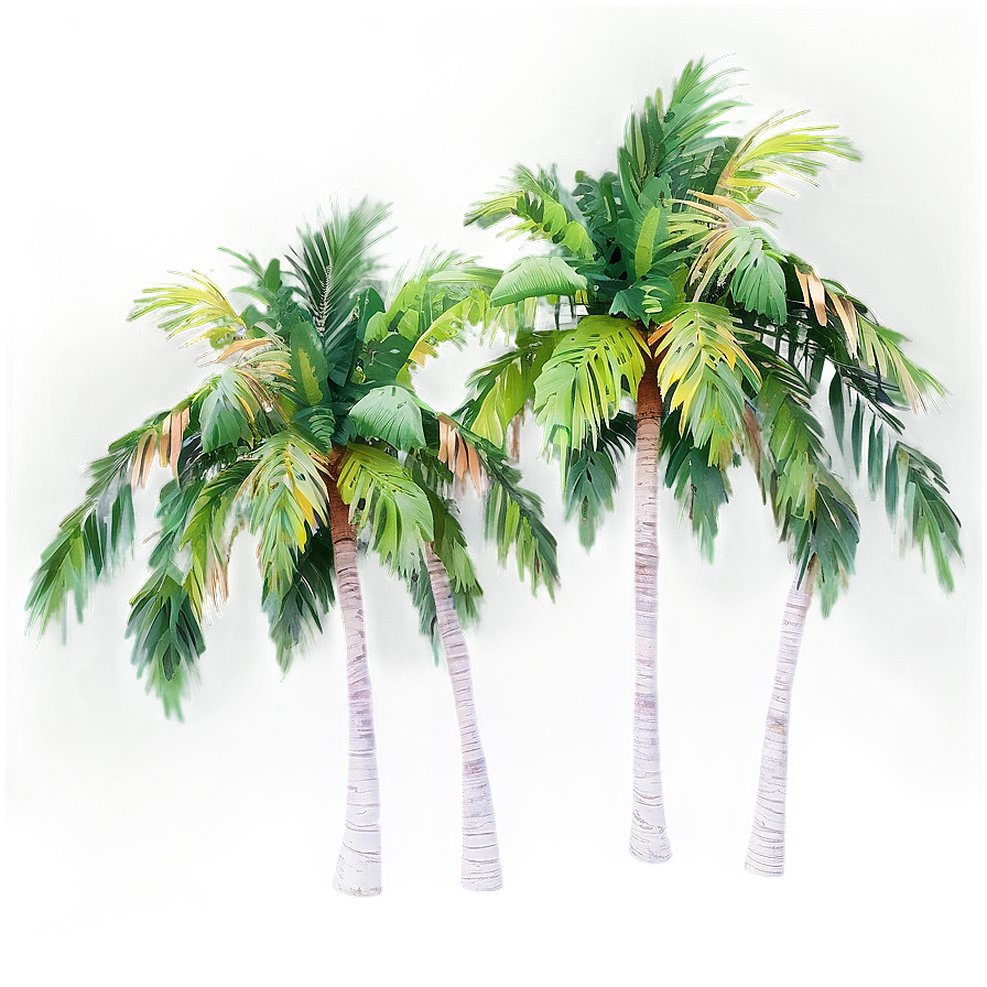 Palm Trees C PNG Image