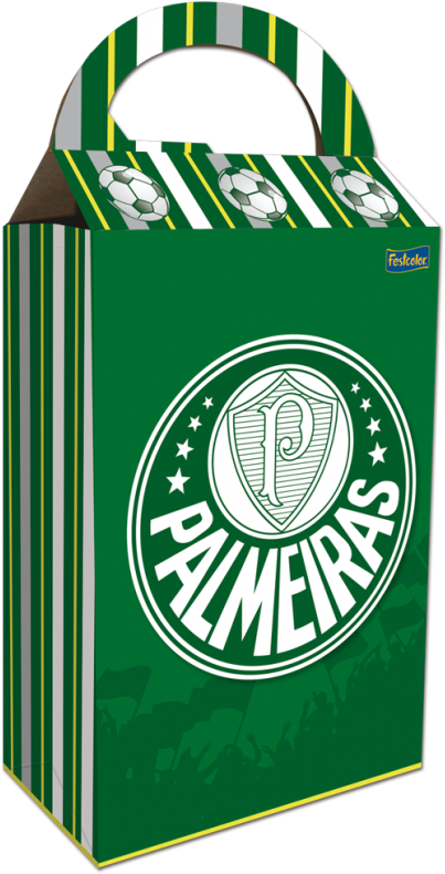 Palmeiras Football Club Branded Gift Bag PNG Image