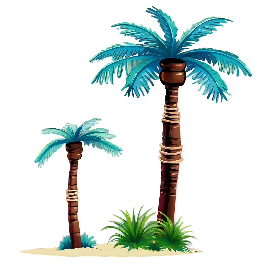 Palms And Ocean Breeze Png Ryc26 PNG Image