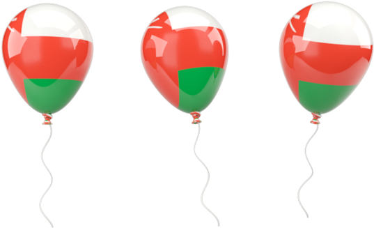 Panama Flag Balloons PNG Image