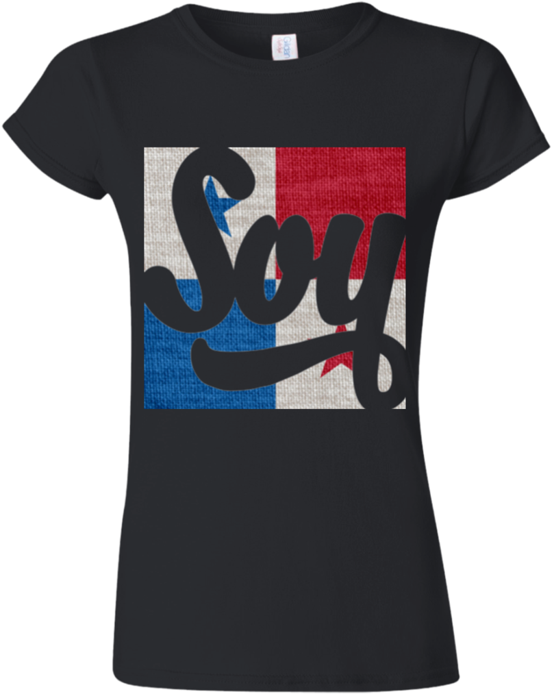 Panama Flag Inspired Soy T Shirt Design PNG Image