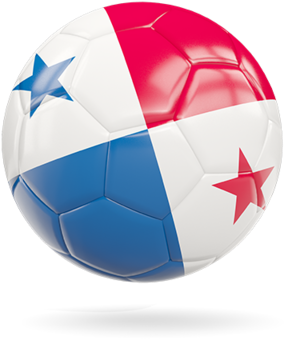 Panama Flag Soccer Ball PNG Image